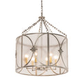 Meyda Tiffany 6 Light 30" Wide Taper Candle Pendant
