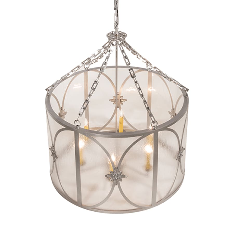 Meyda Tiffany 6 Light 30" Wide Taper Candle Pendant
