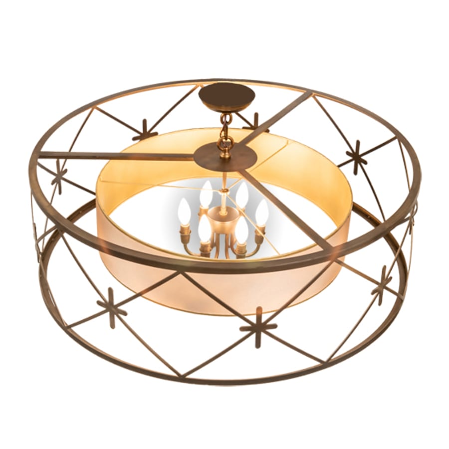 Meyda Tiffany 6 Light 36" Wide Pendant