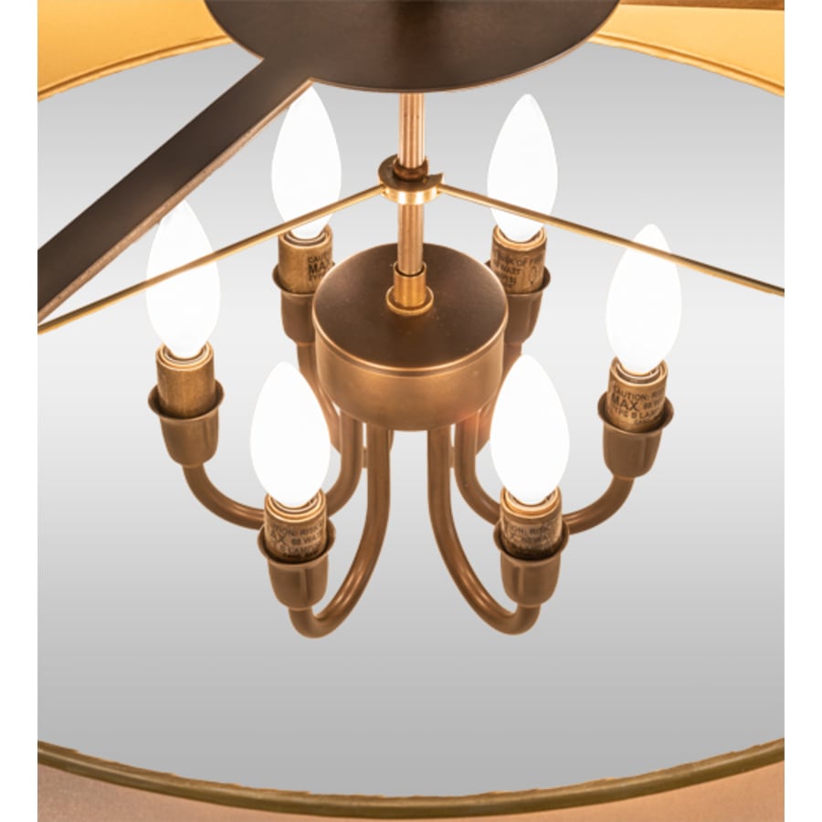 Meyda Tiffany 6 Light 36" Wide Pendant