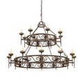 Meyda Tiffany Majella 20 Light 66" Wide Taper Candle Style Chandelier
