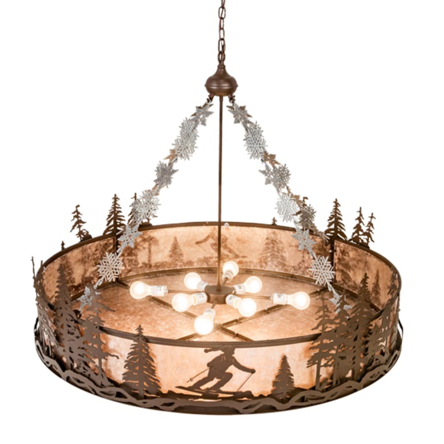 Meyda Tiffany 8 Light 48" Wide Pendant