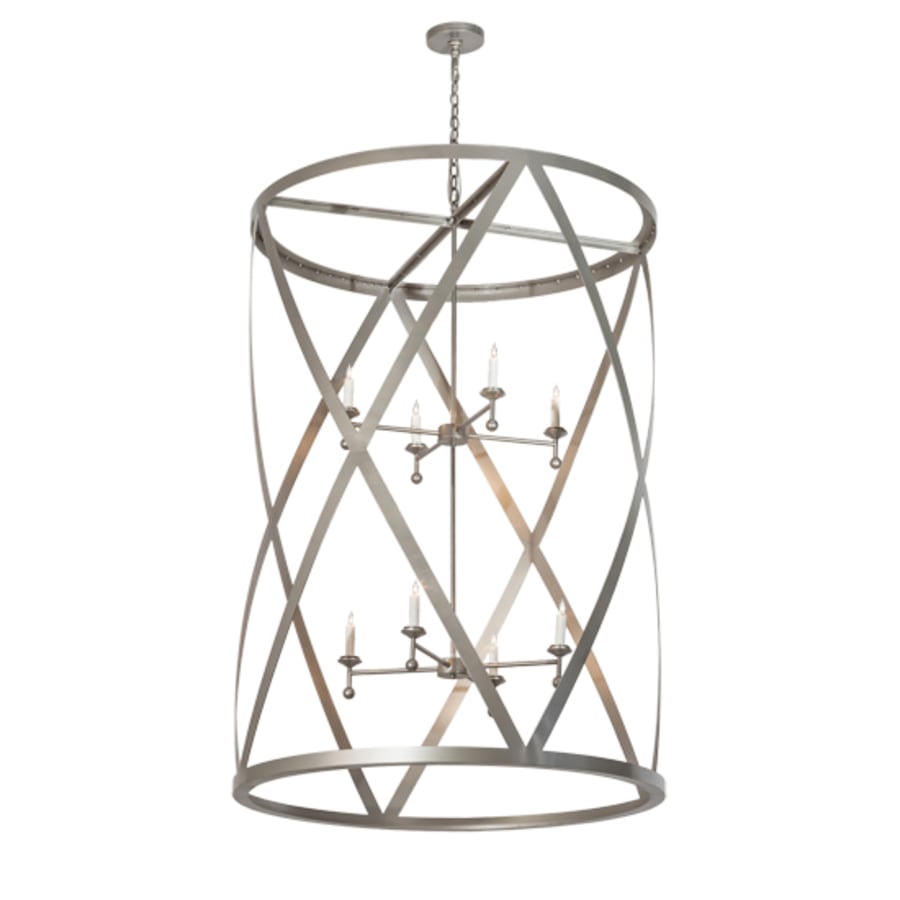 Meyda Tiffany 8 Light 42" Wide Taper Candle Pendant