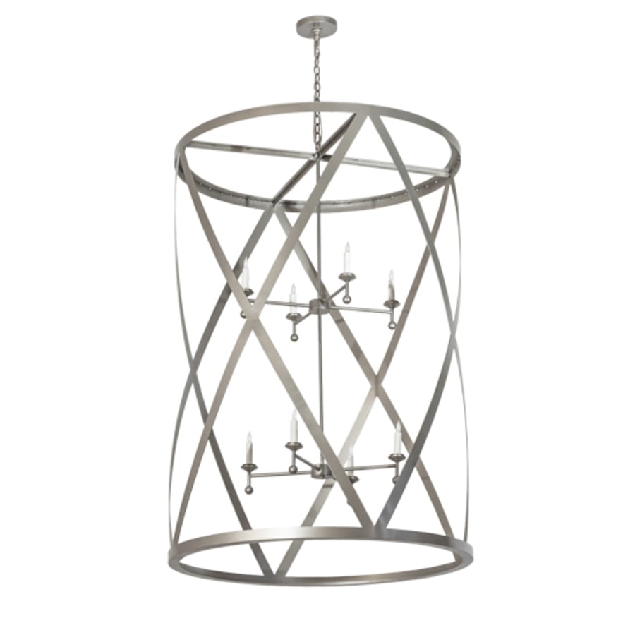 Meyda Tiffany 8 Light 42" Wide Taper Candle Pendant