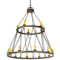 Meyda Tiffany Lakeshore 15 Light 62" Wide Taper Candle Style Chandelier