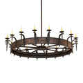 Meyda Tiffany Costello 18 Light 72" Wide Taper Candle Style Chandelier