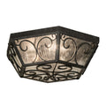 Meyda Tiffany Camilla 3 Light 24" Wide Flush Mount Ceiling Fixture