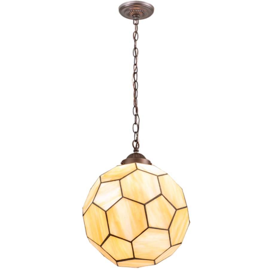 Meyda Tiffany 14" Wide Abstract Pendant