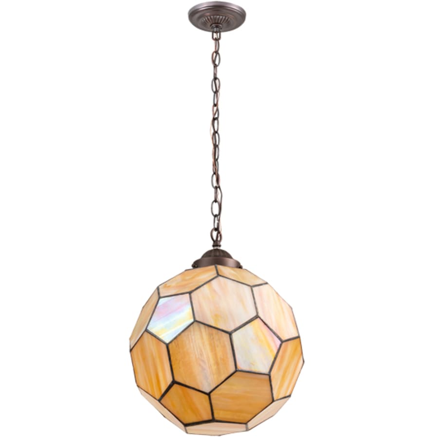 Meyda Tiffany 14" Wide Abstract Pendant