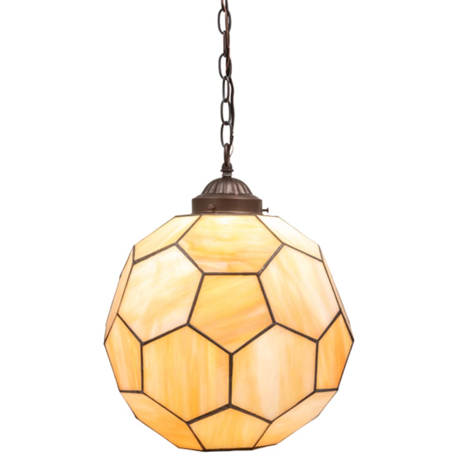 Meyda Tiffany 14" Wide Abstract Pendant