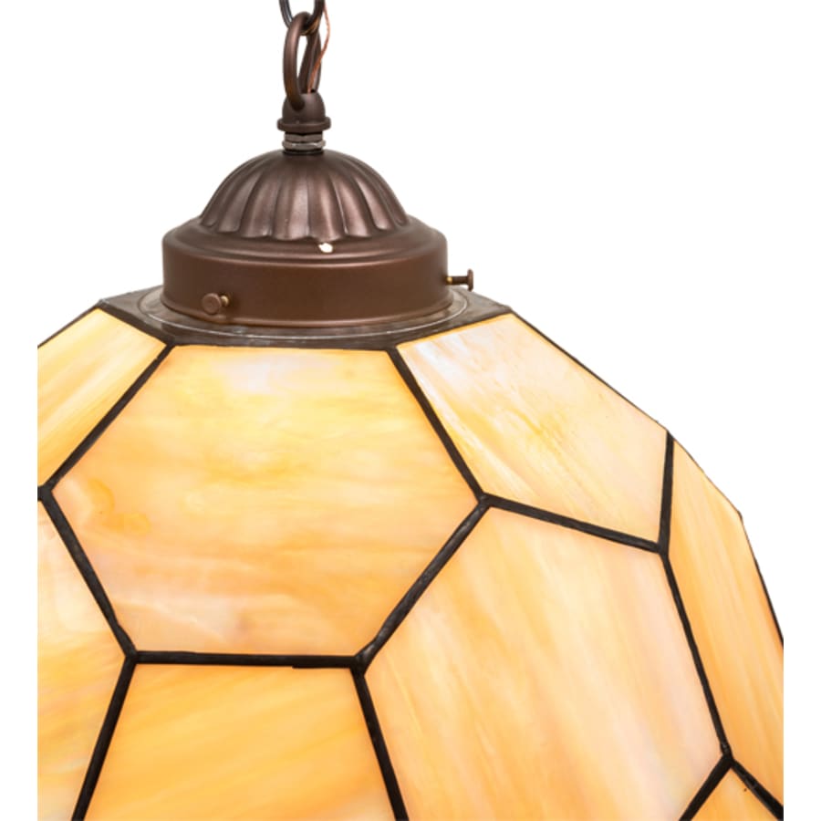 Meyda Tiffany 14" Wide Abstract Pendant