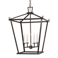 Meyda Tiffany 4 Light 34" Wide Taper Candle Pendant