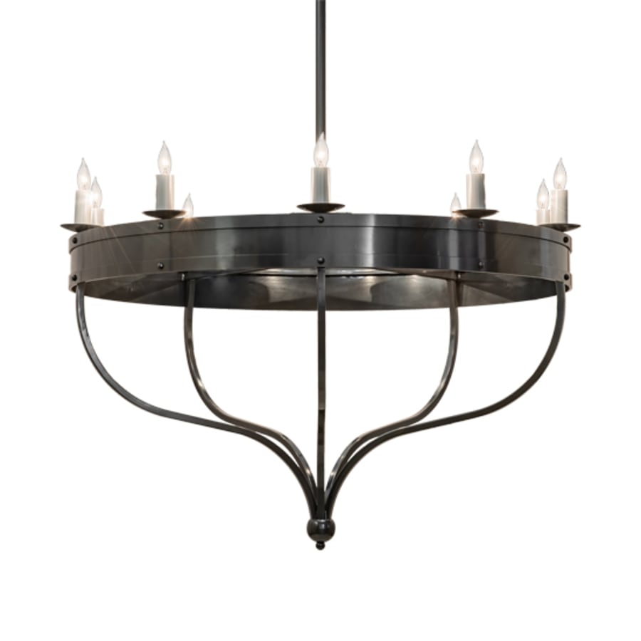 Meyda Tiffany Parnella 10 Light 54" Wide Taper Candle Style Chandelier