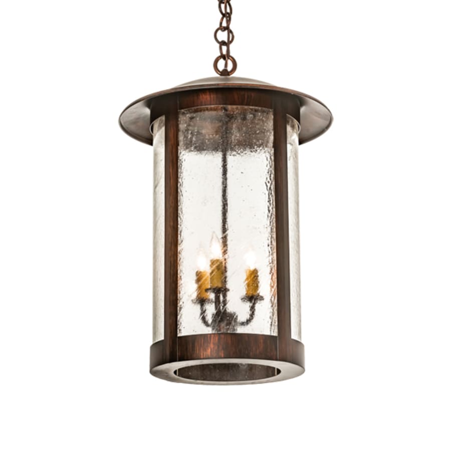 Meyda Tiffany 3 Light 14" Wide Taper Candle Pendant