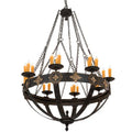 Meyda Tiffany Neapolis 24 Light 60" Wide Taper Candle Style Chandelier