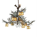 Meyda Tiffany Long Pine Branch 12 Light 32" Wide Chandelier