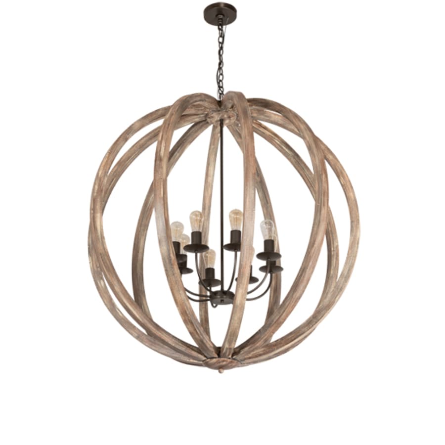 Meyda Tiffany 8 Light 46" Wide Pendant