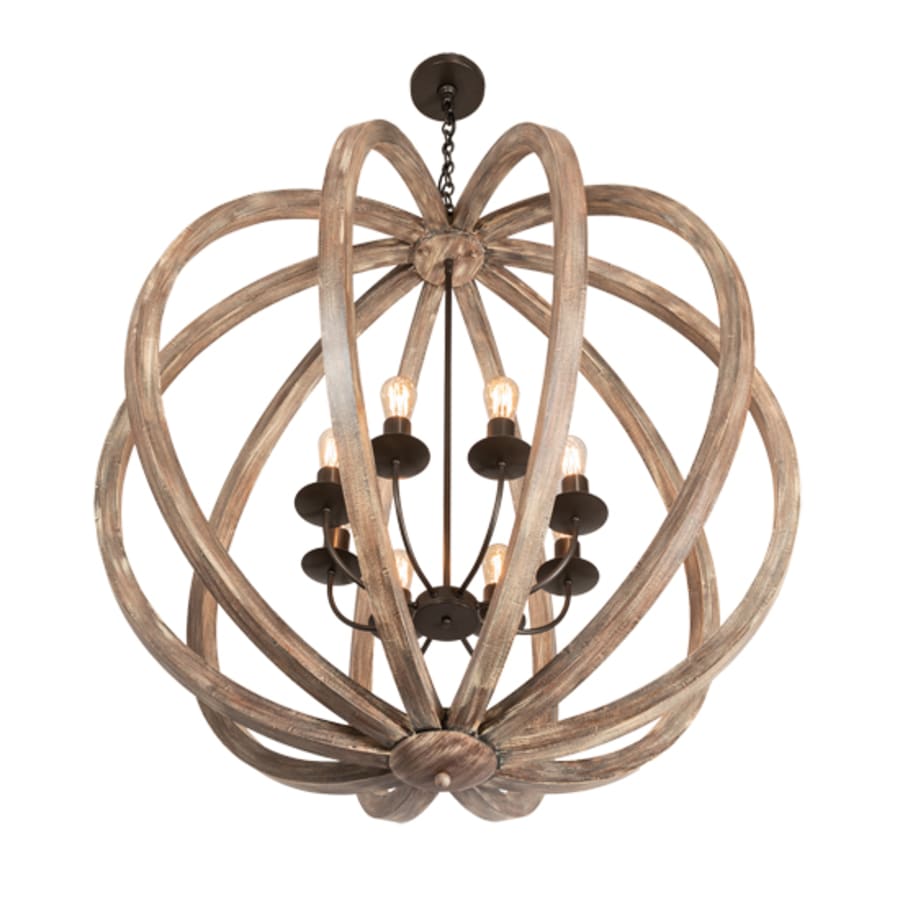 Meyda Tiffany 8 Light 46" Wide Pendant