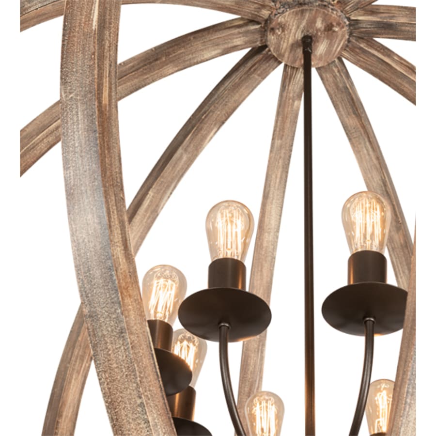 Meyda Tiffany 8 Light 46" Wide Pendant