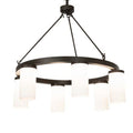 Meyda Tiffany Loxley 6 Light 46" Wide Ring Chandelier