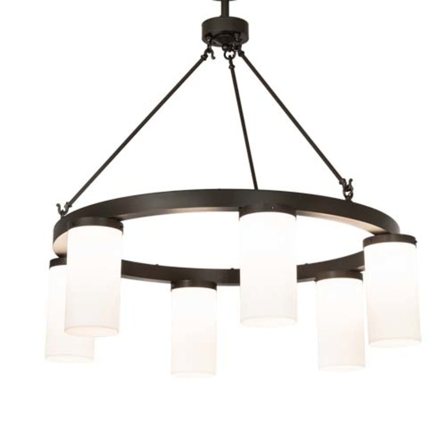 Meyda Tiffany Loxley 6 Light 46" Wide Ring Chandelier