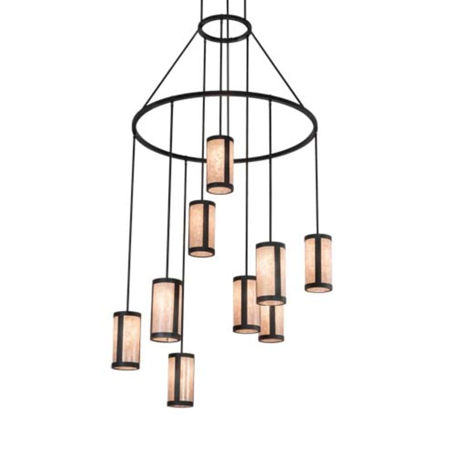 Meyda Tiffany Cartier 9 Light 48" Wide Ring Chandelier