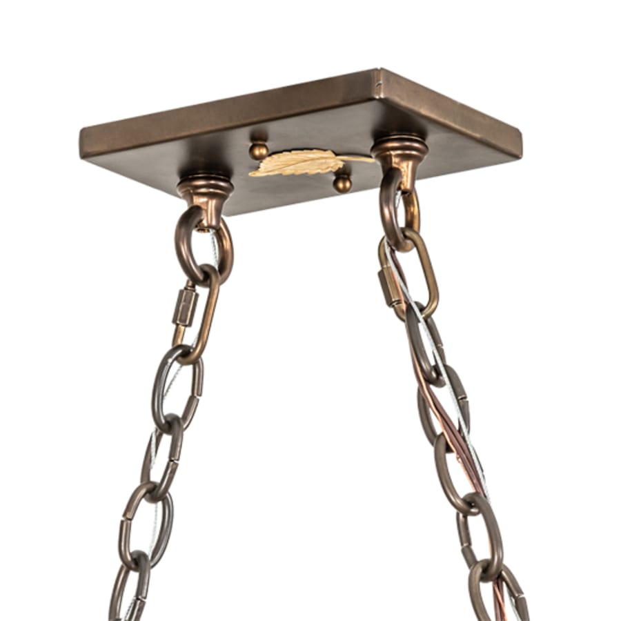 Meyda Tiffany 6 Light 48" Wide Billiard Linear Pendant