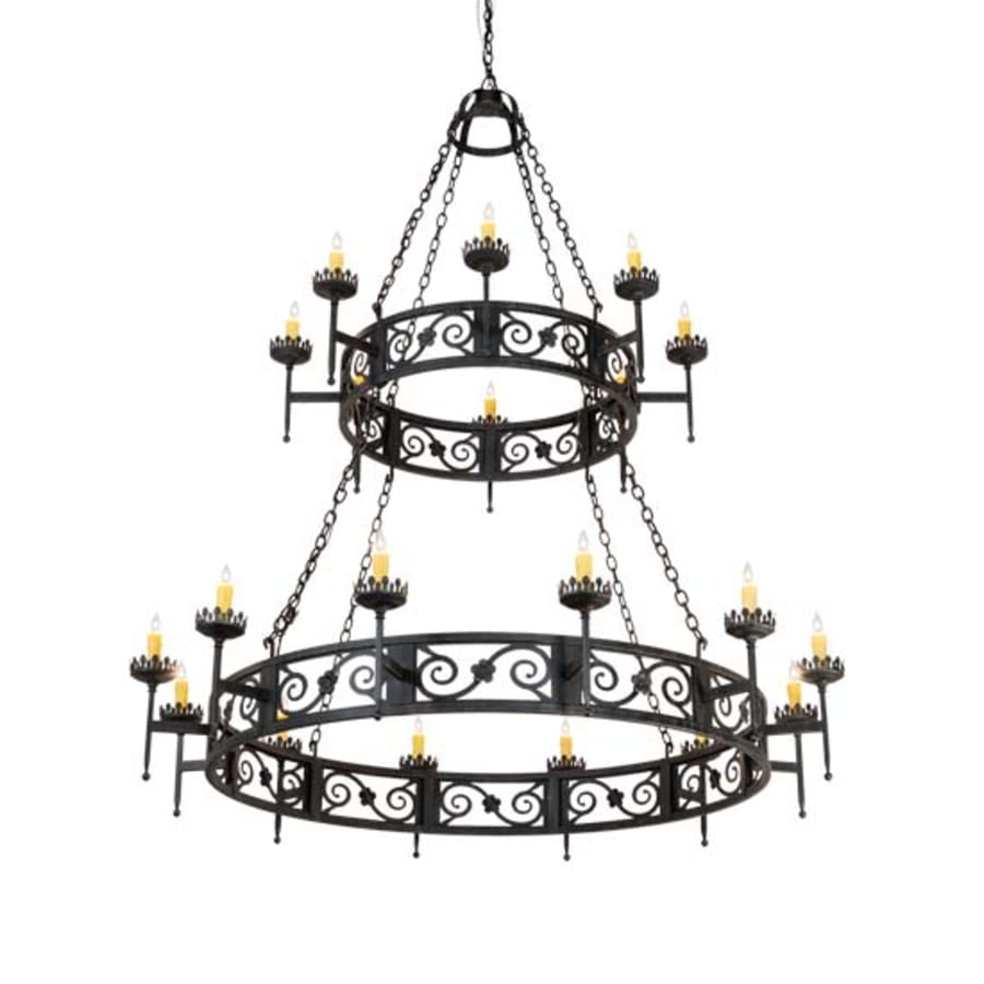 Meyda Tiffany Majella 20 Light 66" Wide Taper Candle Style Chandelier