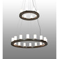 Meyda Tiffany Loxley 24 Light 60" Wide Ring Chandelier