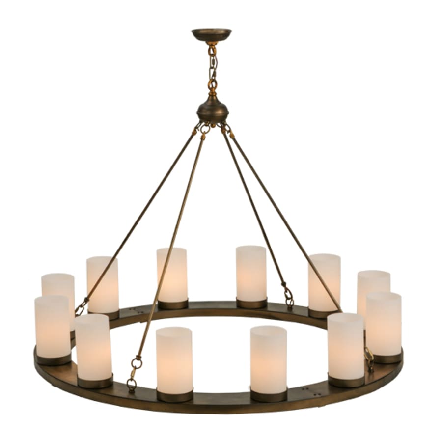 Meyda Tiffany Loxley 12 Light 48" Wide Ring Chandelier