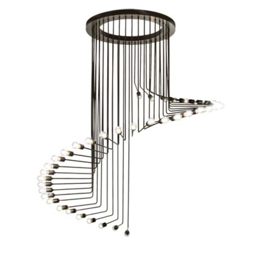 Meyda Tiffany Alva 40 Light 65" Wide Ring Chandelier
