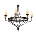 Meyda Tiffany Bottini 8 Light 48" Wide Taper Candle Style Chandelier