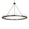 Meyda Tiffany Loxley 24 Light 72" Wide Ring Chandelier