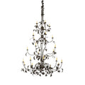 Meyda Tiffany Oak Leaf 25 Light 72" Wide Taper Candle Style Chandelier