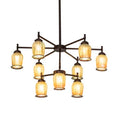 Meyda Tiffany Revival Favrile 9 Light 32" Wide Chandelier