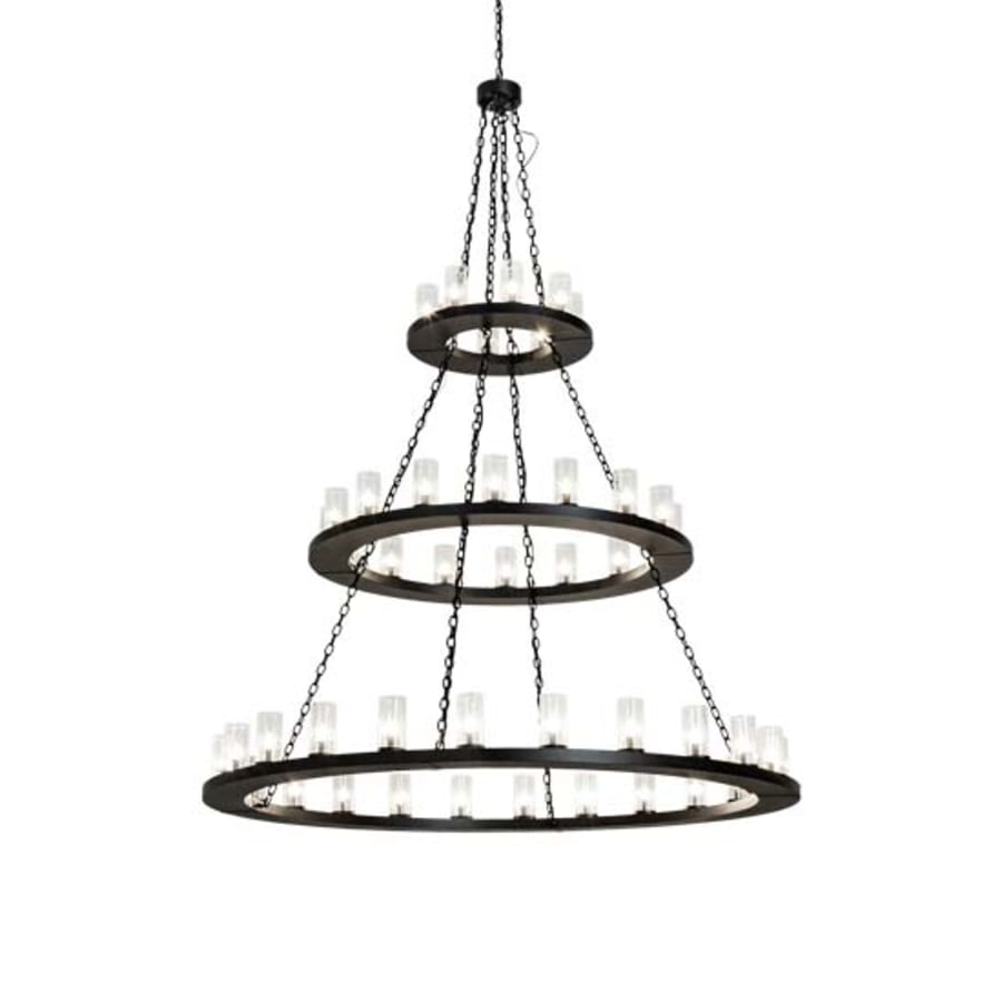 Meyda Tiffany Loxley 48 Light 72" Wide Ring Chandelier