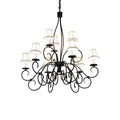 Meyda Tiffany Grace 9 Light 36" Wide Chandelier