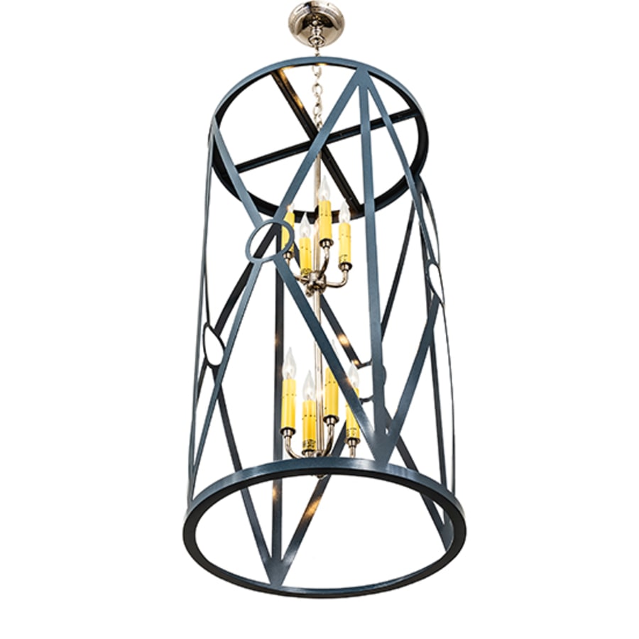 Meyda Tiffany 8 Light 18" Wide Taper Candle Pendant