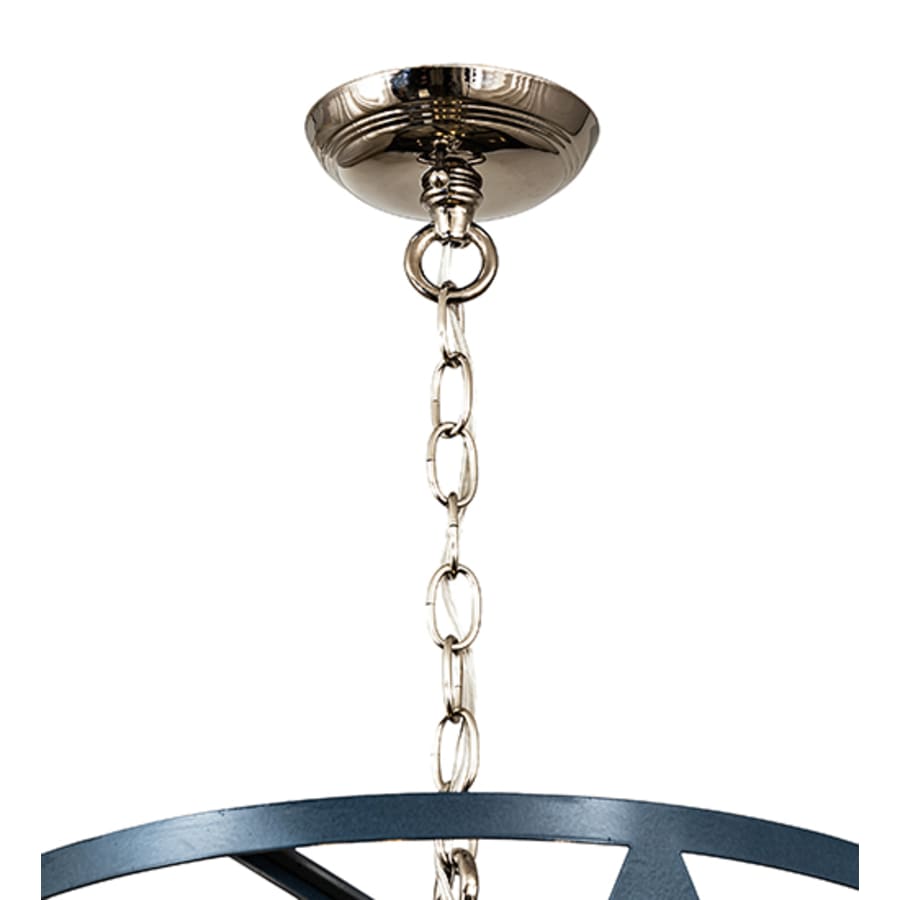 Meyda Tiffany 8 Light 18" Wide Taper Candle Pendant