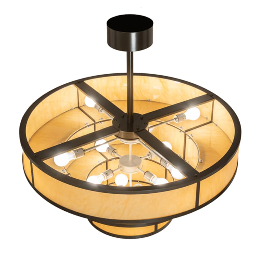 Meyda Tiffany 10 Light 36" Wide Pendant
