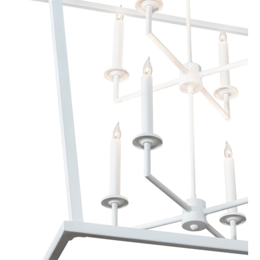 Meyda Tiffany 8 Light 59" Wide Taper Candle Pendant