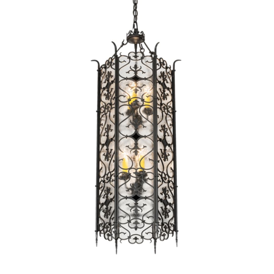 Meyda Tiffany 6 Light 18" Wide Taper Candle Pendant