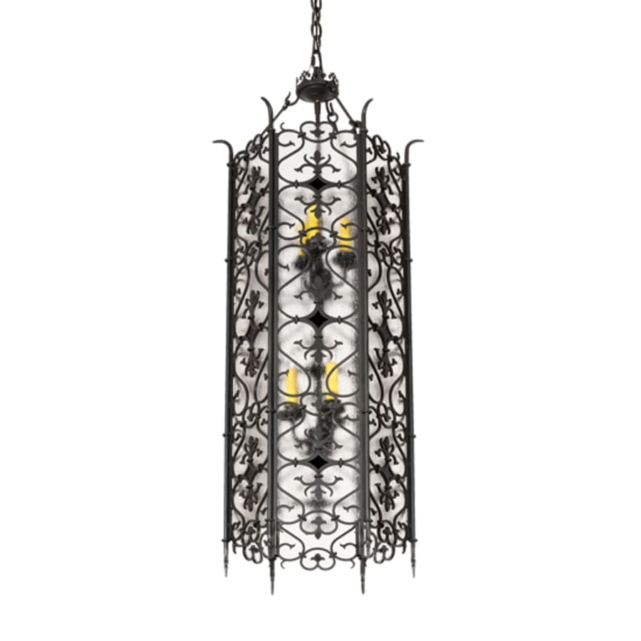 Meyda Tiffany 6 Light 18" Wide Taper Candle Pendant