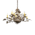 Meyda Tiffany Oak Leaf 9 Light 32" Wide Taper Candle Style Chandelier