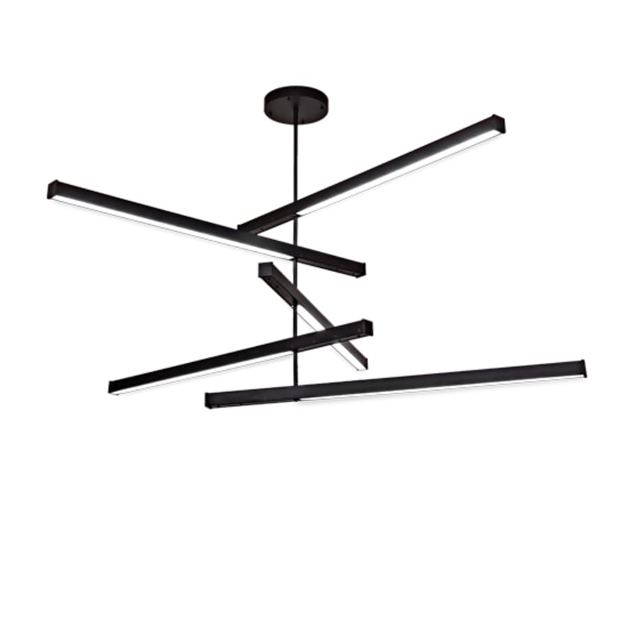 Meyda Tiffany 5 Light 94" Wide Abstract Pendant