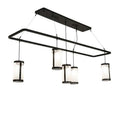 Meyda Tiffany Long Putrelo 5 Light 78" Wide Linear Chandelier