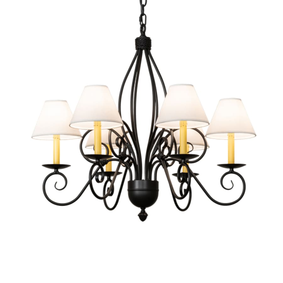 Meyda Tiffany Squire 6 Light 32" Wide Chandelier