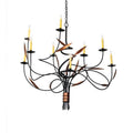 Meyda Tiffany Layla 9 Light 42" Wide Taper Candle Style Chandelier