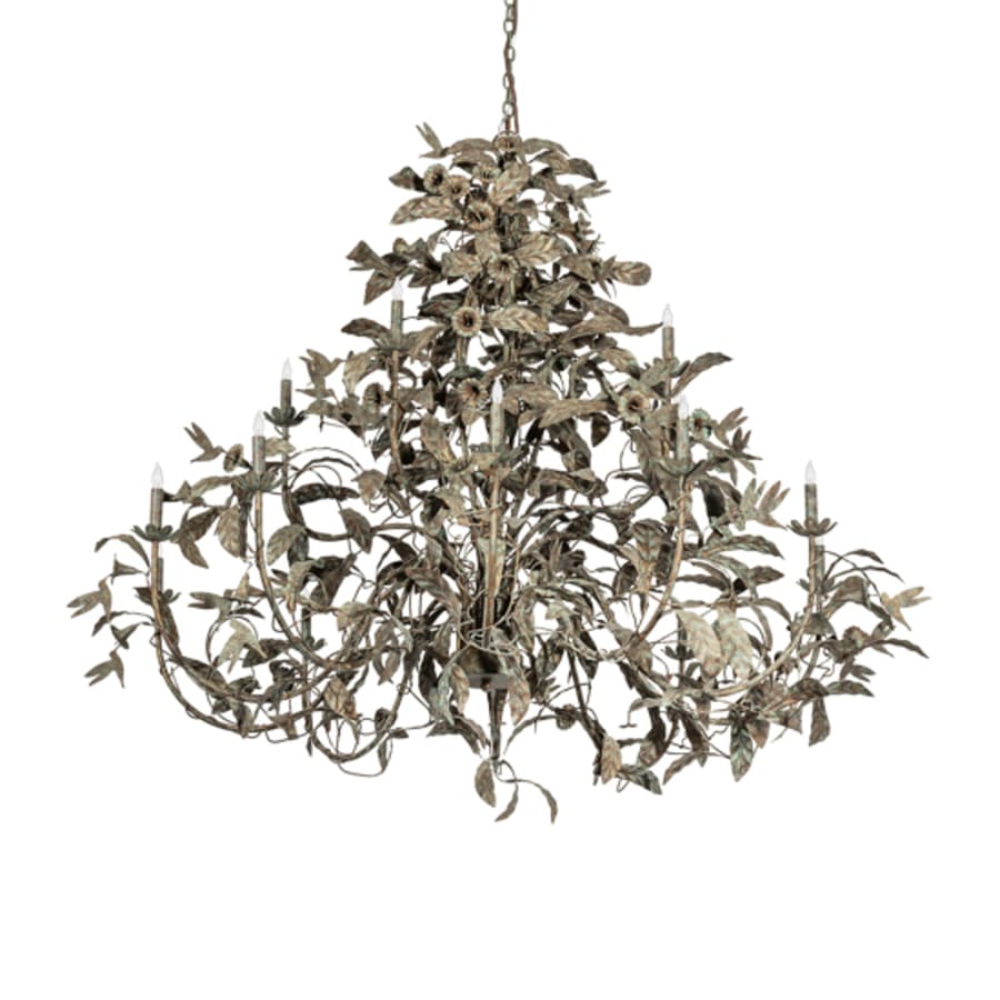 Meyda Tiffany Le Printemps 15 Light 60" Wide Taper Candle Style Chandelier