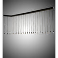 Meyda Tiffany 24 Light 198" Wide Linear Pendant